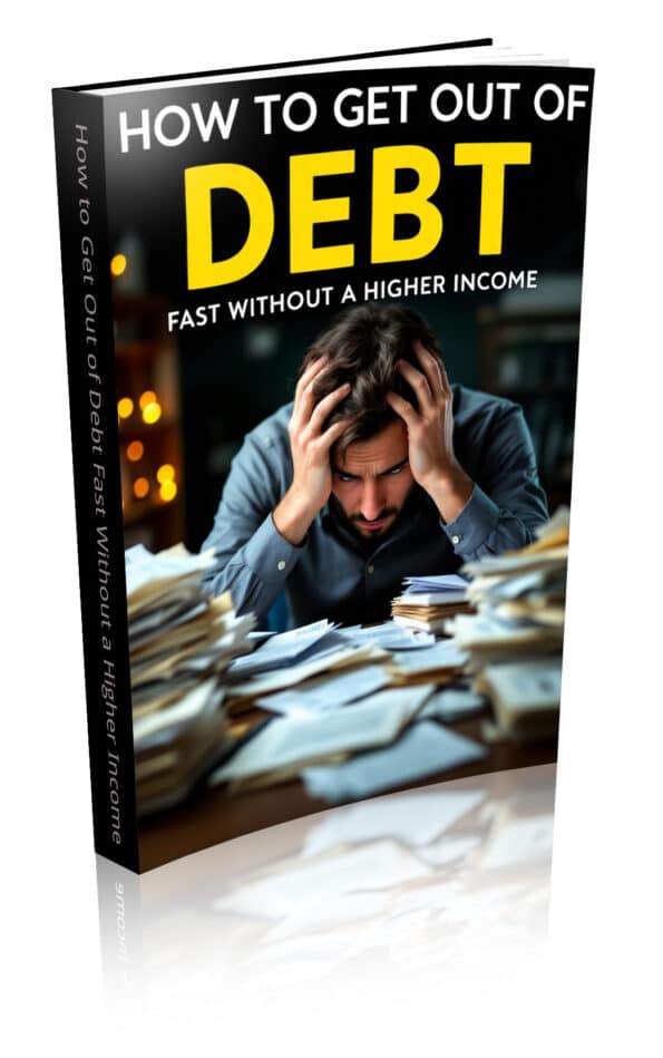 How to Get Out of Debt Fast Without a Higher Income
