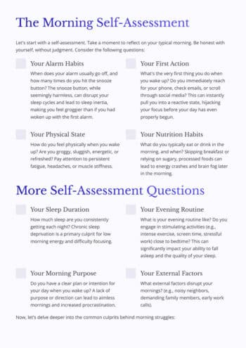 Morning Routines That Actually Work