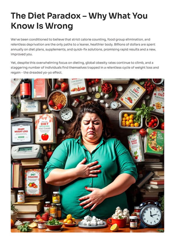 Lose Weight Without Dieting A Sustainable Mindset Shift