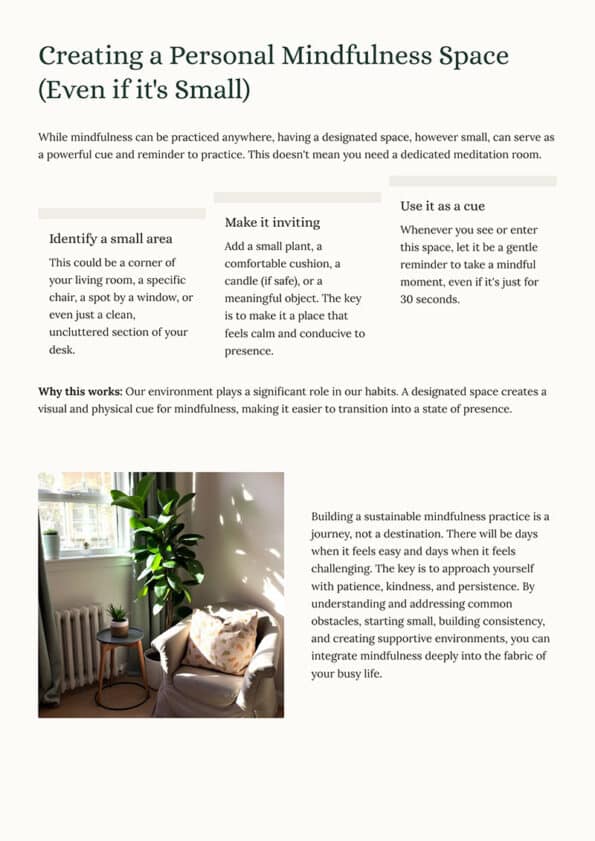 Daily Mindfulness for Busy Brains