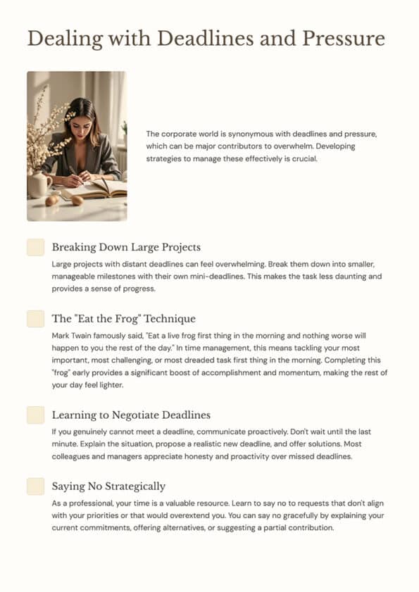 Time Management for the Chronically Overwhelmed