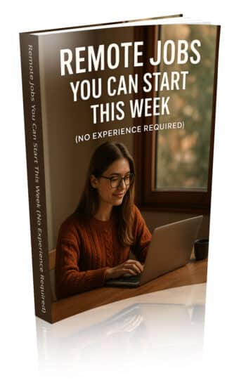 Remote Jobs You Can Start This Week (No Experience Required)